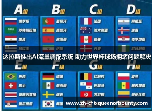 达拉斯推出AI流量调配系统 助力世界杯球场拥堵问题解决